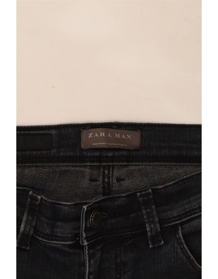 Zara Ανδρικό Slim Jeans EU 42 Large W32 L29 Blue