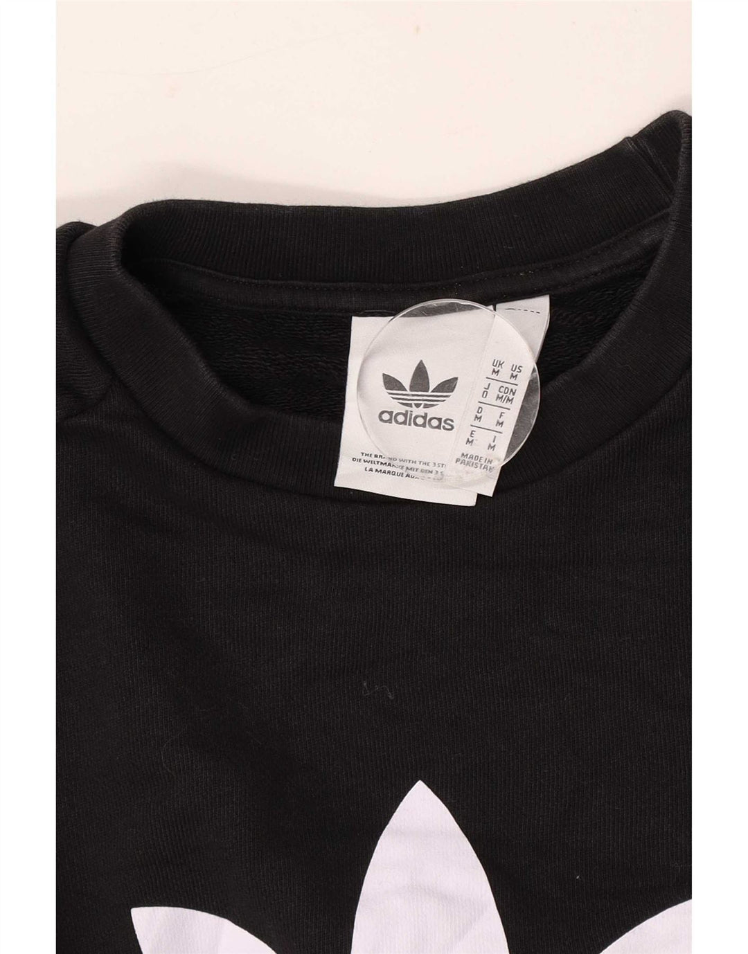 Ανδρικό γραφικό φούτερ Adidas Jumper Medium Μαύρο