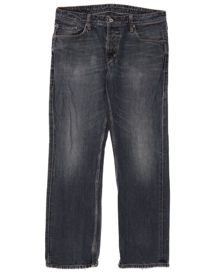 Ανδρικό τζιν Mustang ίσιο W34 L32 Μπλε βαμβακερό