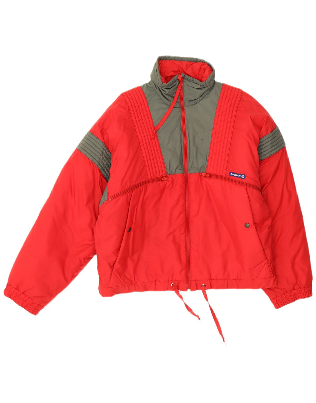 Colmar Γυναικείο Μπουφάν σκι IT 46 Large Red Colourblock