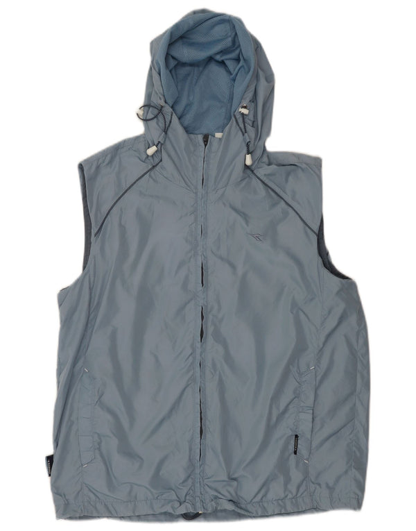 Diadora Γυναικεία φόρμα με κουκούλα Top Jacket UK 10 Small Blue