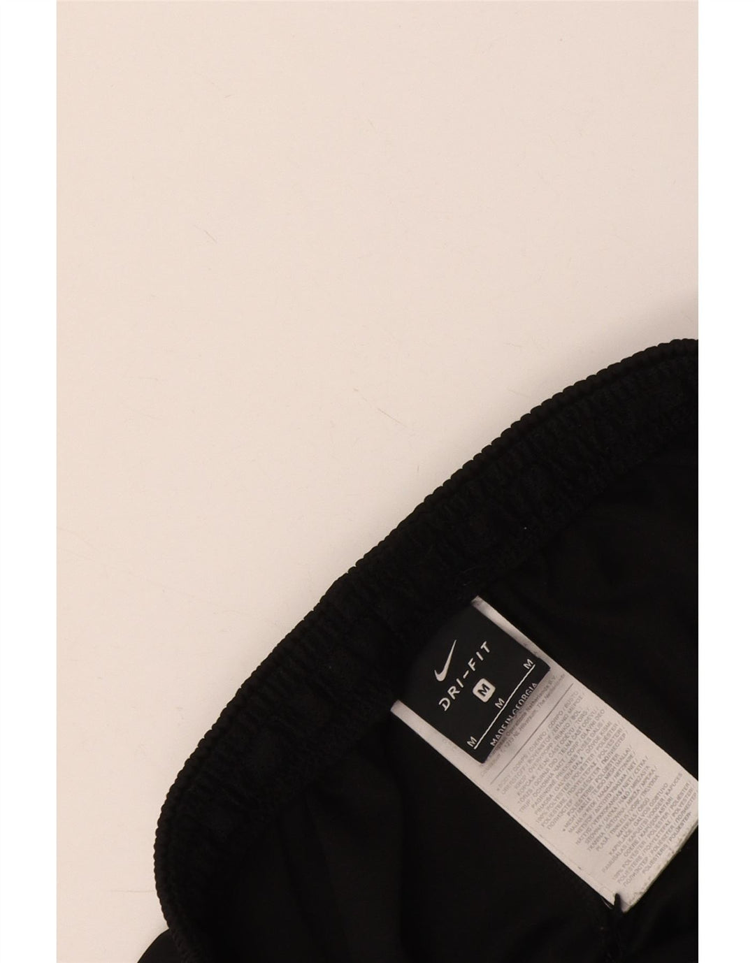 Ανδρικές φόρμες Nike Dri Fit Παντελόνια μεσαίου μαύρου χρώματος πολυεστέρας