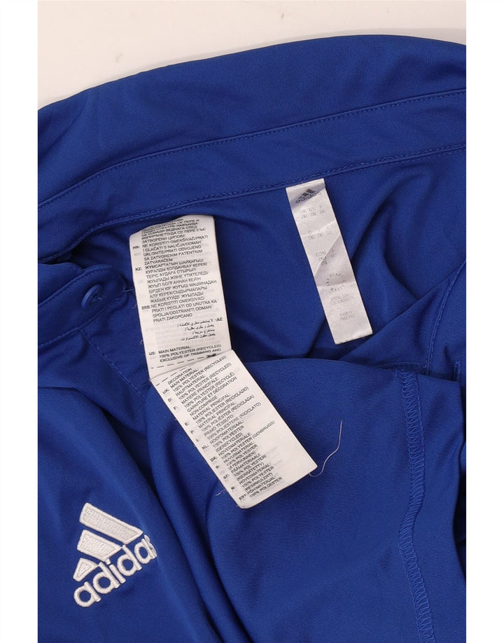 Ανδρικό πουκάμισο Adidas Polo 2XL Blue Polyester