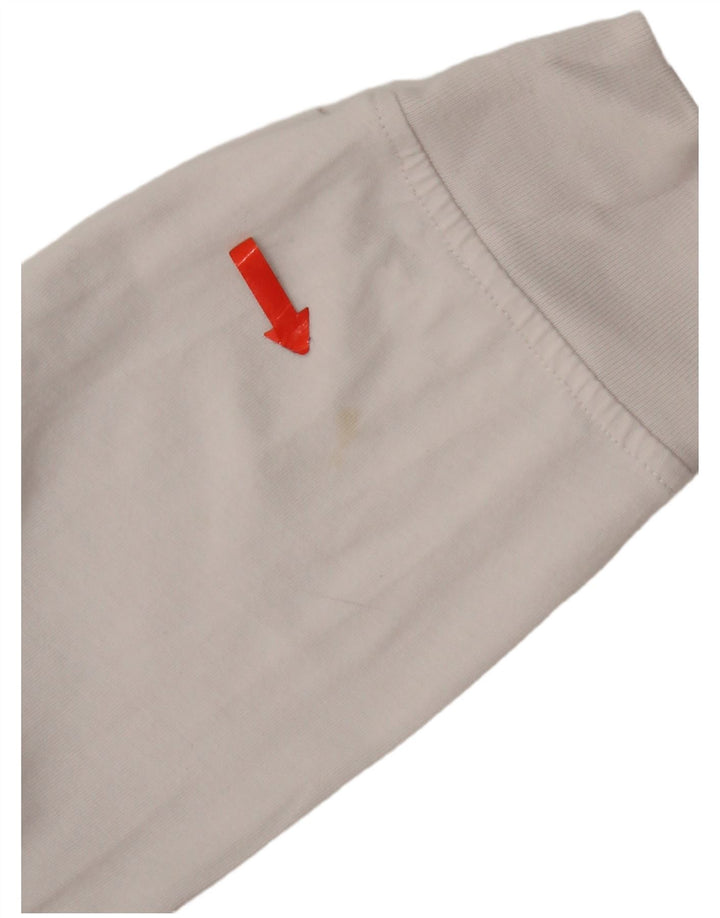 Ανδρικό γραφικό τοπ Converse Μακρυμάνικο μεσαίο λευκό βαμβακερό