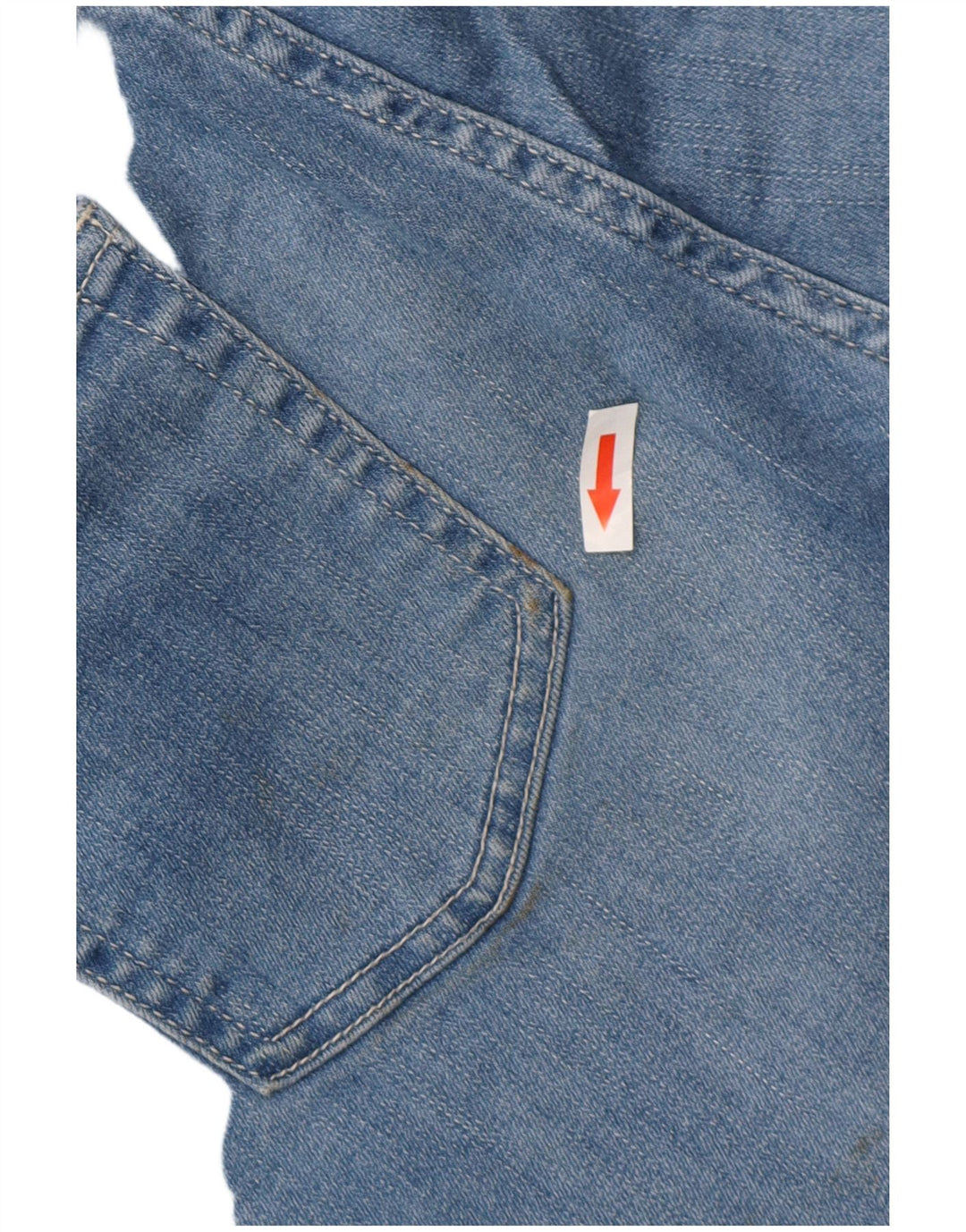 Joules Γυναικείο Cropped Jeans UK 12 Medium W30 L25 Blue Cotton