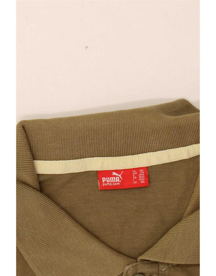 Puma Ανδρικό Πόλο Μπλουζάκι 2XL Χακί