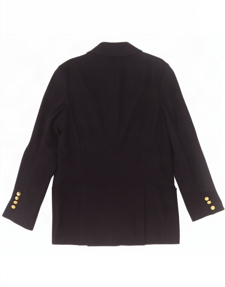 Herno Γυναικείο Μπουφάν Blazer με 2 Κουμπιά IT 44 Medium Navy Blue Wool