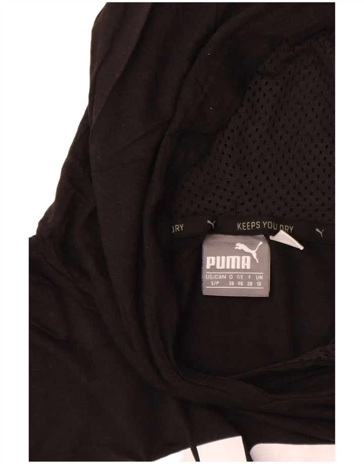 Γυναικεία κουκούλα PUMA μακρυμάνικο UK 10 Small Black