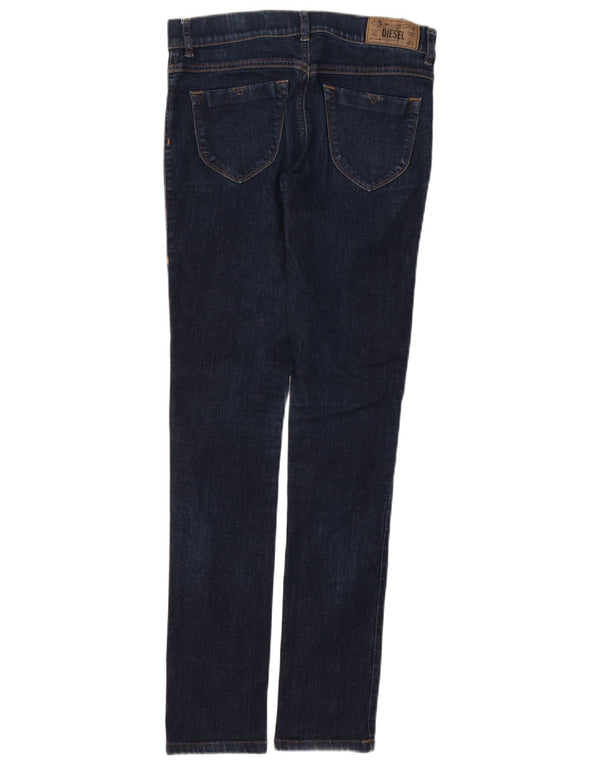 Diesel Γυναικείο Livier Χαμηλή Μέση Σούπερ Λεπτό Τζιν Jegging W28 L31 Navy Blue