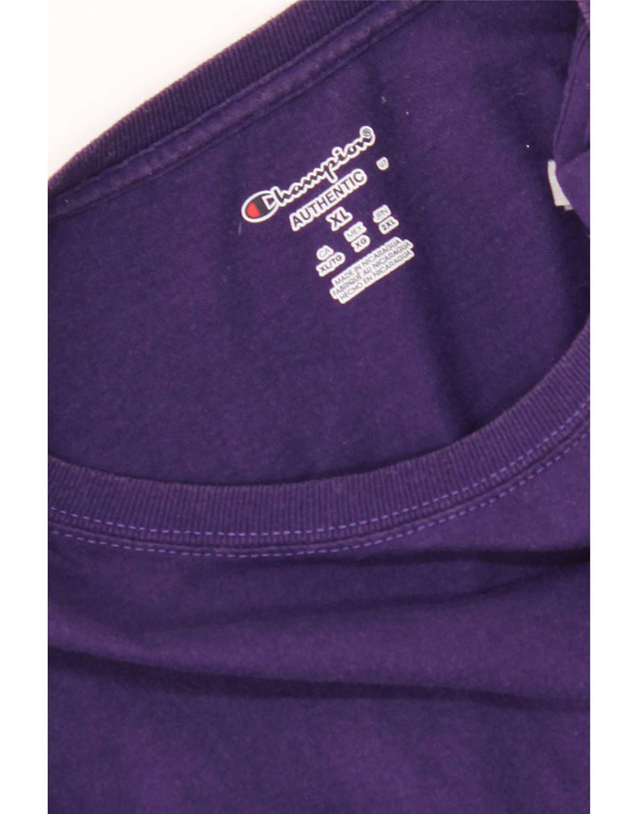 Ανδρικό T-Shirt Champion Top XL Purple