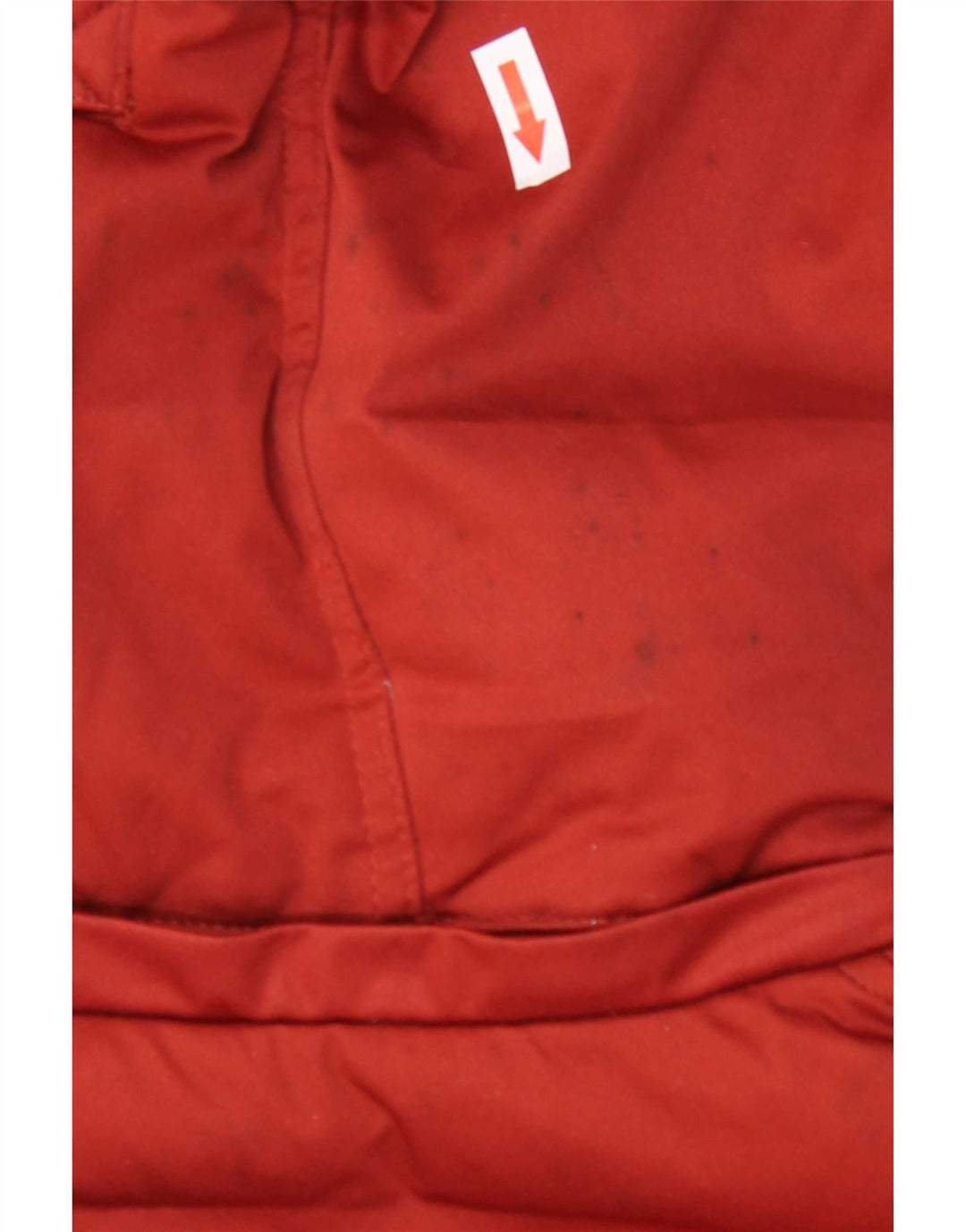 Zara Ανδρικό μπουφάν με κουκούλα Crop padded UK 40 Medium Red Polyester