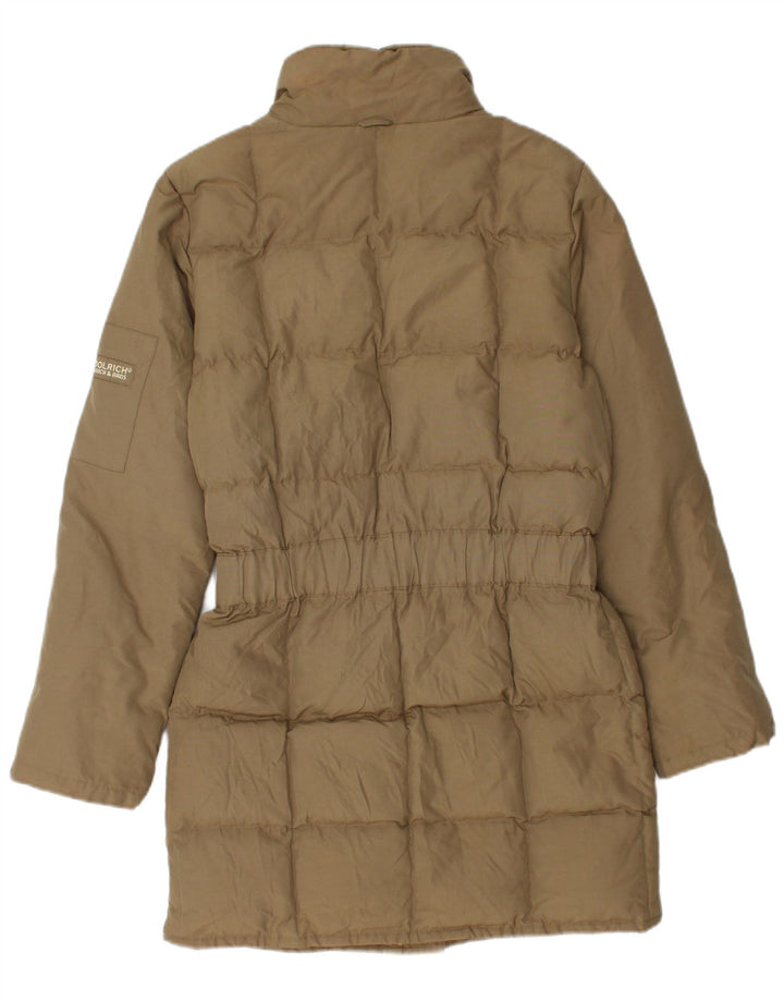 Woolrich Γυναικείο Υπερμεγέθη Παλτό UK 6 XS Χακί Βαμβακερό