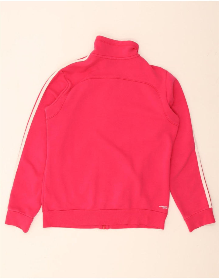 Γυναικεία αθλητική φόρμα Adidas Top Jacket UK 12/14 Μεσαίο ροζ βαμβακερό