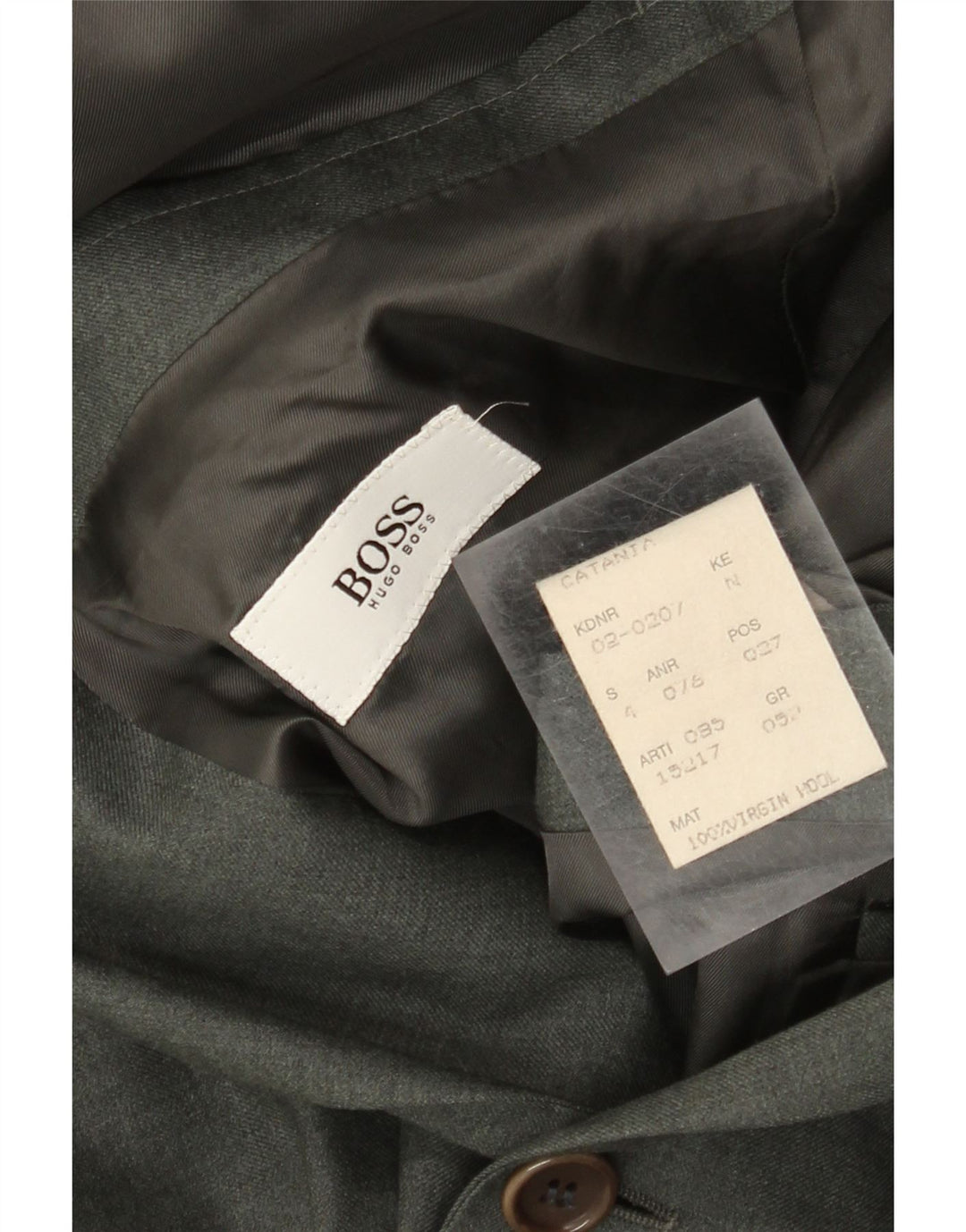 Ανδρικό σακάκι σακάκι Hugo Boss με 2 κουμπιά EU 52 XL Γκρι μαλλί