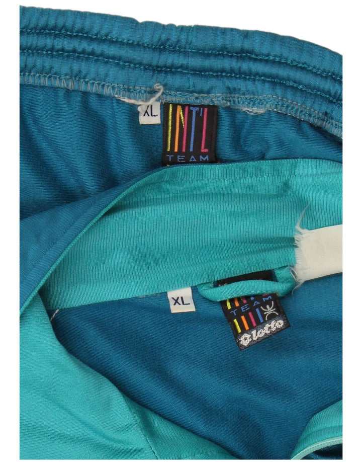Lotto Ανδρική Γραφική Πλήρης Φόρμα XL Blue Colourblock