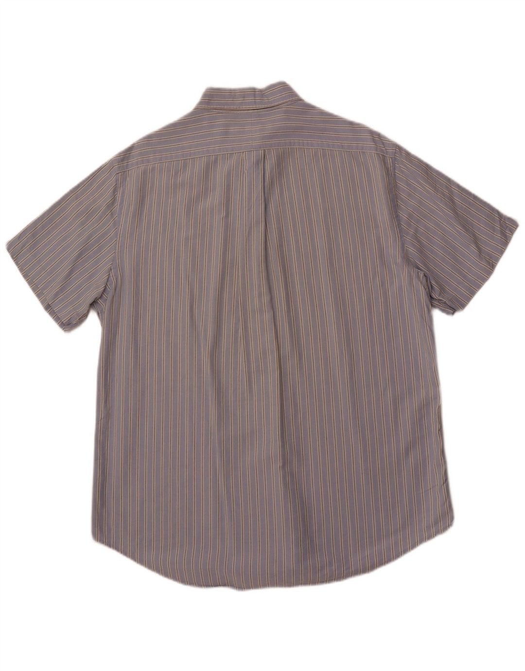 POLO RALPH LAUREN Ανδρικό κοντομάνικο πουκάμισο Classic Fit μεγάλο μπλε ριγέ