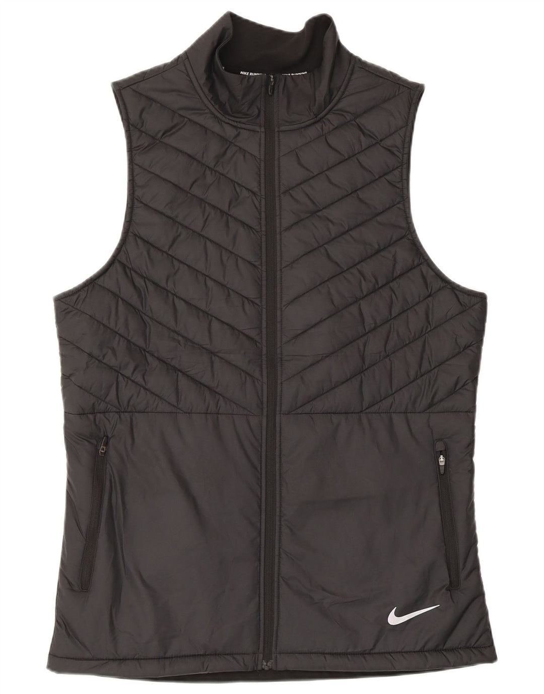 Nike Ανδρικό padded Gilet UK 38 Medium Black Polyester