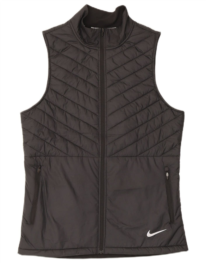 Nike Ανδρικό padded Gilet UK 38 Medium Black Polyester