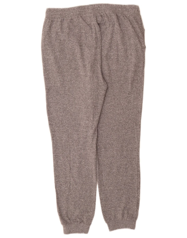 Marks & Spencer Womens Tracksuit Trousers Joggers UK 14 Large Grey Flecked