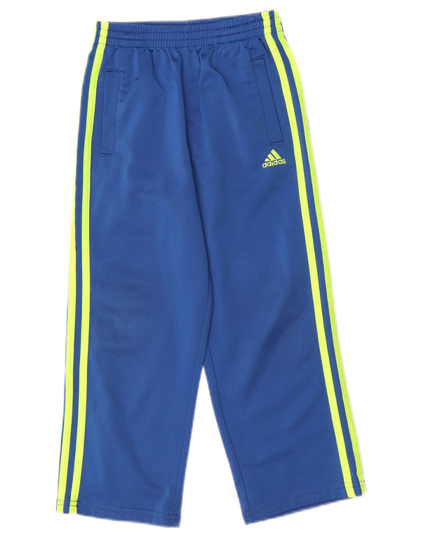 Παντελόνι αθλητικής φόρμας Adidas Boys 4-5 Years Blue Polyester