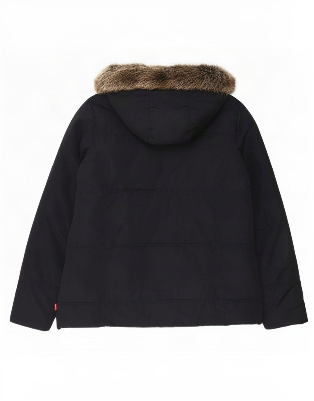 Levi's Girls Hooded Jacket 15-16 Years Navy Blue Polyester