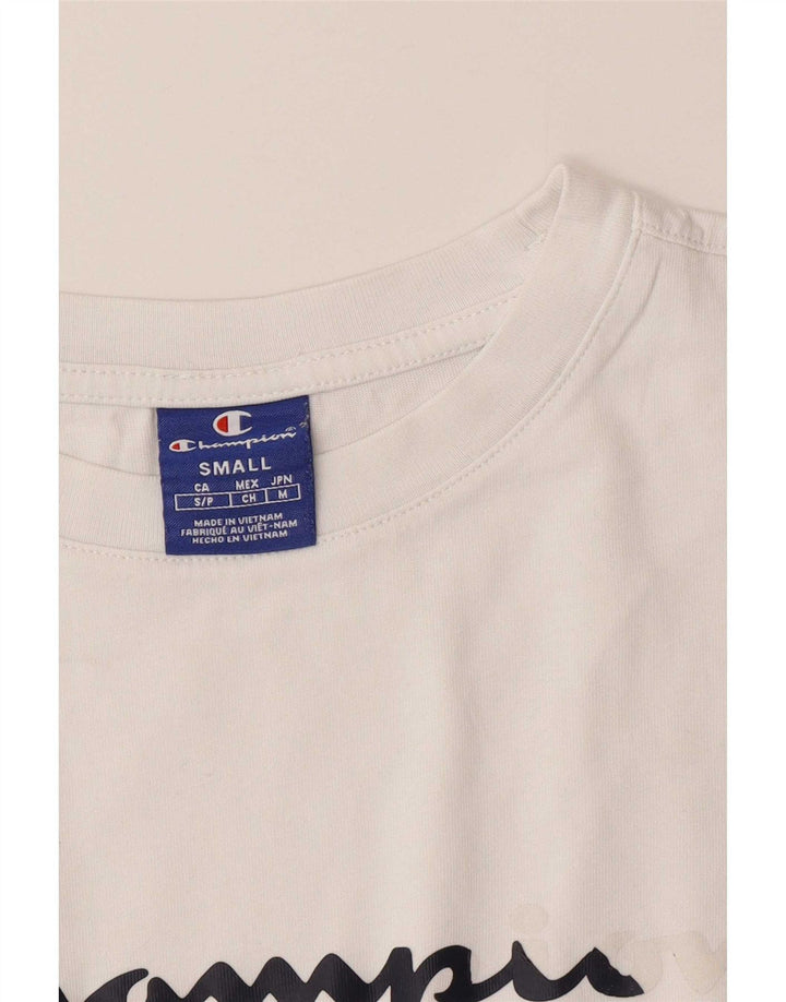 Ανδρικό T-Shirt Champion Graphic Top Small White