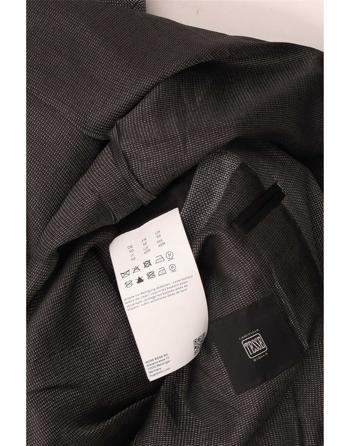 Lanificio In Biella Ανδρικό σακάκι blazer UK 50 Large Grey