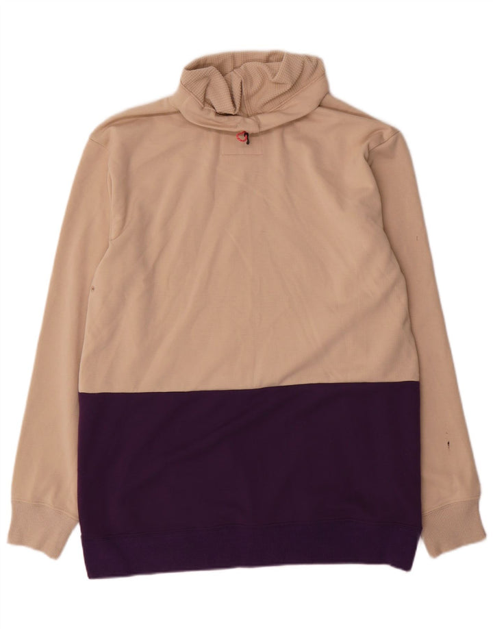 Ανδρικό φούτερ DC Jumper Medium Beige Colourblock