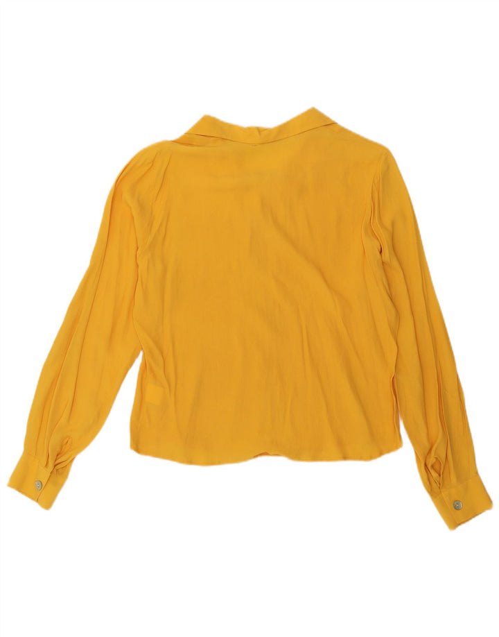 Γυναικείο πουκάμισο Marcello Cioni Μπλούζα IT 46 Large Yellow Acetate
