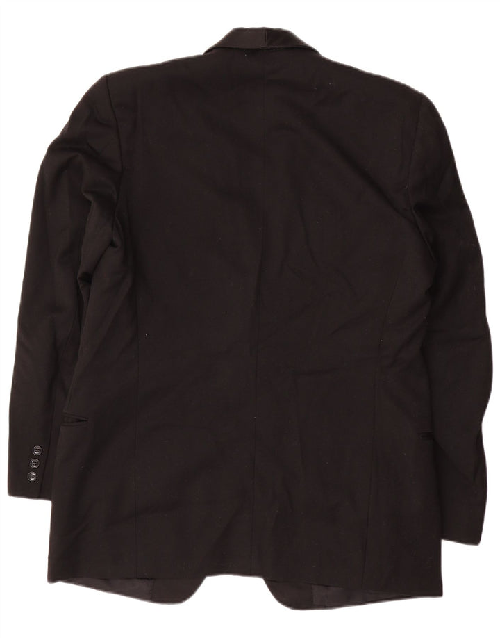 Vintage ανδρική φόρμα 2 τεμαχίων με 1 κουμπί IT 52 XL W32 L30 Μαύρο