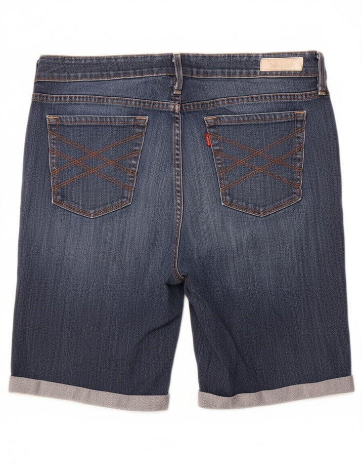 Levi's Womens 545 Bermuda τζιν σορτς US 10 Large W34 Μπλε βαμβακερό