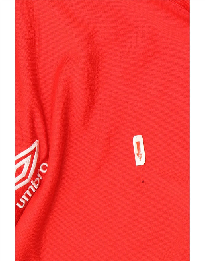 Ανδρικό φούτερ με φερμουάρ Umbro Jumper XL Κόκκινο πολυεστέρα