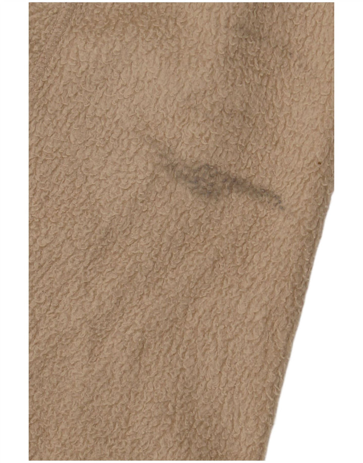 FILA Ανδρικό Fleece Jacket UK 36 Small Beige Colourblock Polyester