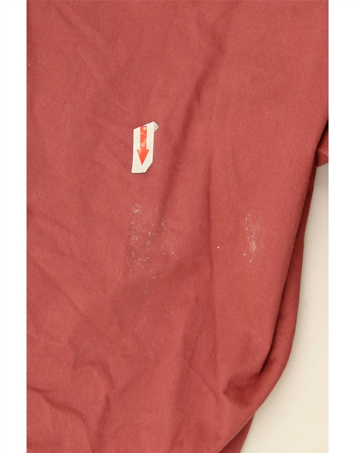 Ανδρικό σορτς Chino Marks & Spencer W38 XL κόκκινο βαμβακερό