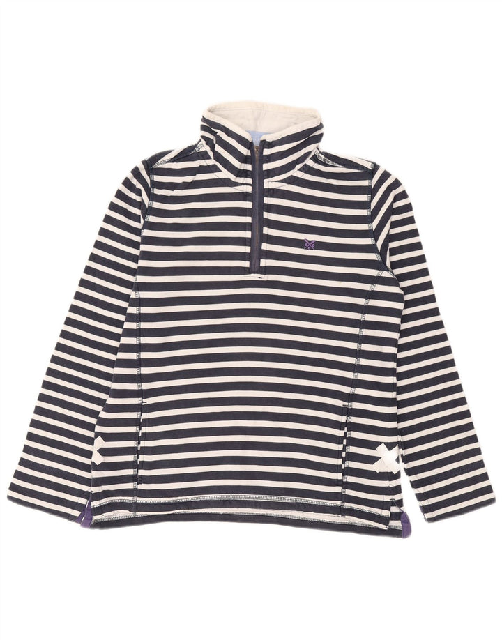 Crew Clothing Γυναικεία φούτερ με χαλαρή εφαρμογή Jumper UK 10 Small Blue Nautical
