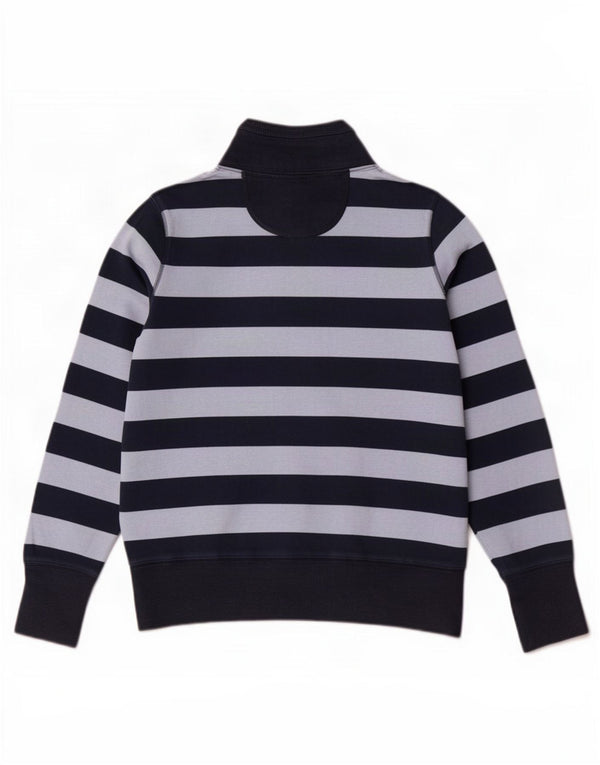 Marks & Spencer Γυναικεία φούτερ Jumper UK 14 Large Navy Blue ριγέ