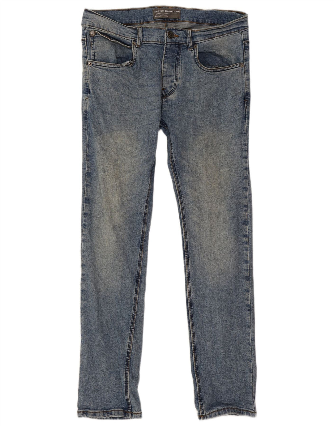 French Connection Ανδρικό Slim Jeans W32 L32 Μπλε βαμβακερό