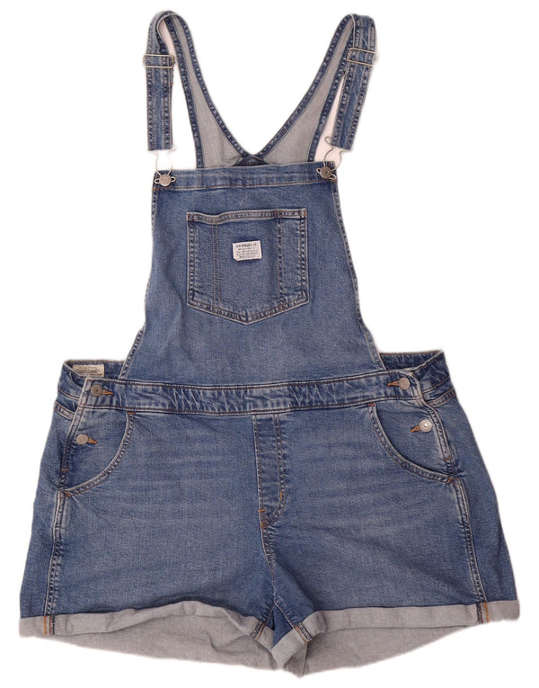 Γυναικείο τζιν σορτς Levi's Dungarees US 20 3XL W40 Μπλε βαμβακερό