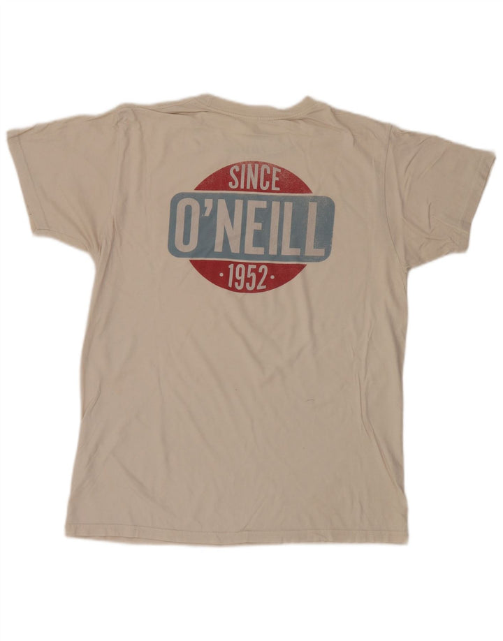 Ανδρικό T-Shirt με μοντέρνα εφαρμογή O'Neill, μεσαίο λευκό βαμβακερό