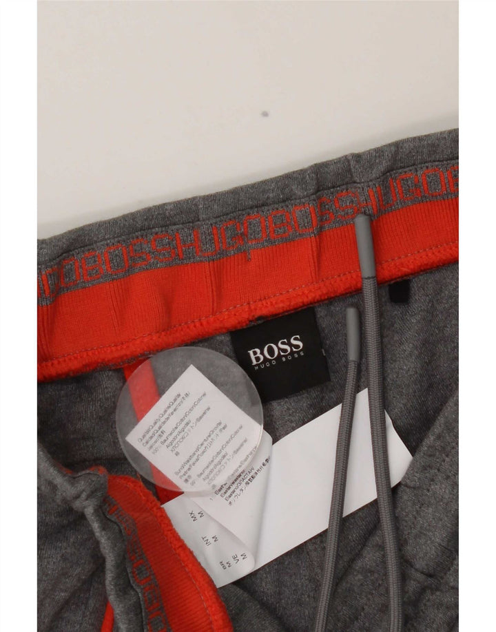 Ανδρική αθλητική φόρμα Hugo Boss Graphic Παντελόνι Μεσαίο Γκρι Βαμβακερό
