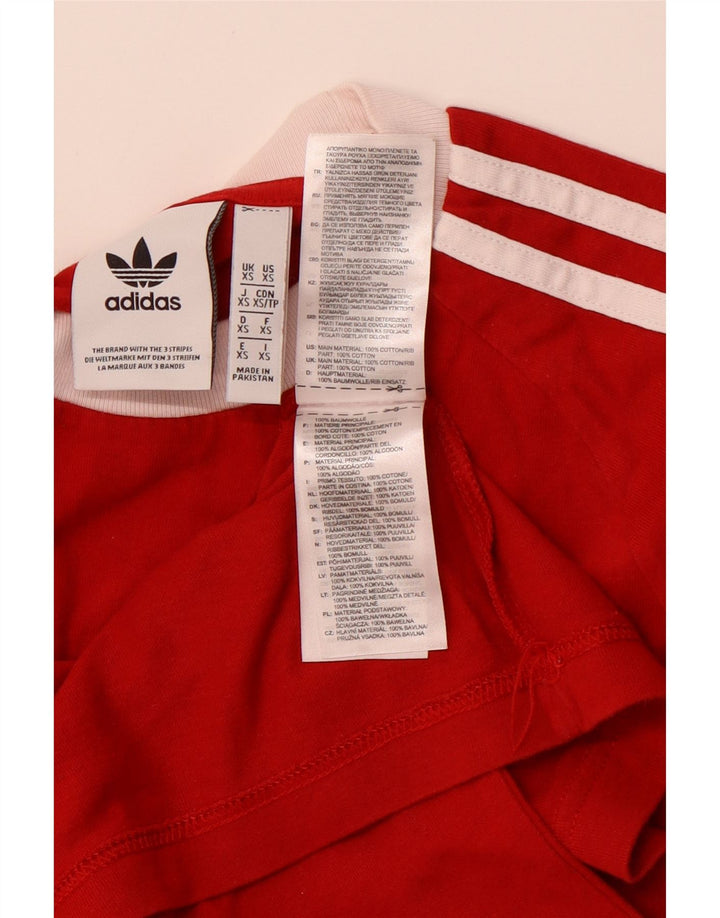 Ανδρικό T-Shirt ADIDAS Top XS Red Cotton
