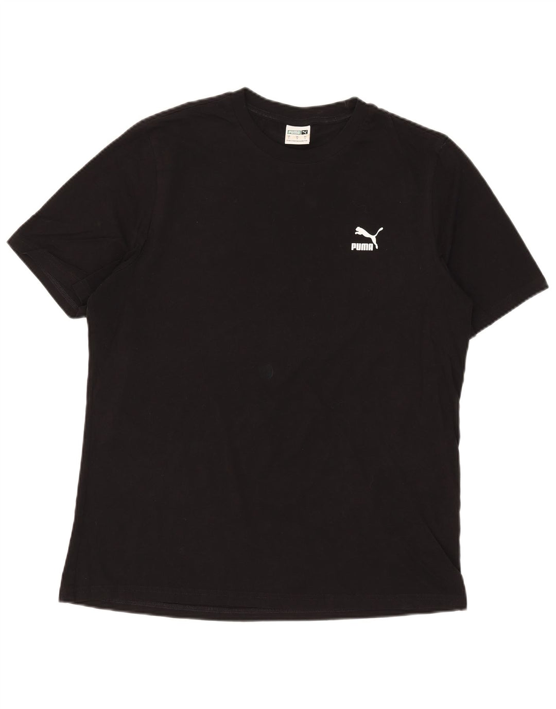 Ανδρικό T-Shirt Puma Top μεγάλο μαύρο βαμβακερό