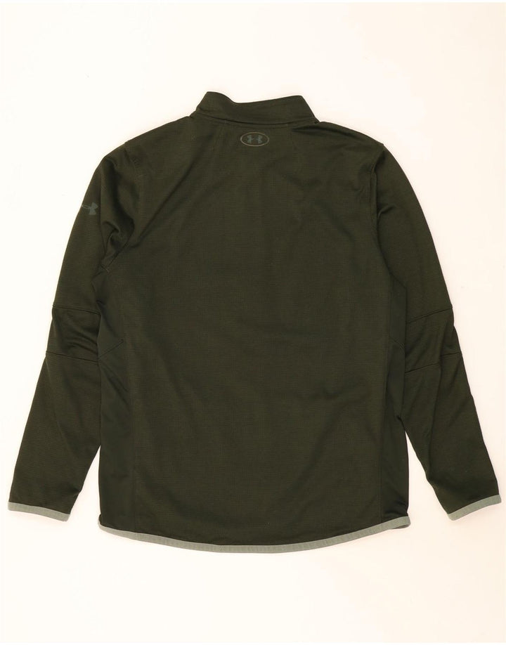Ανδρική αθλητική φόρμα UNDER Armour Top Jacket Large Green