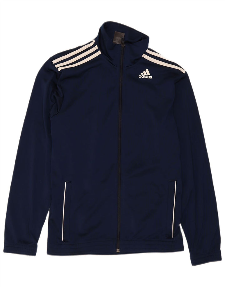 Ανδρική φόρμα Adidas Top Jacket UK 34/36 Small Navy Blue Polyester