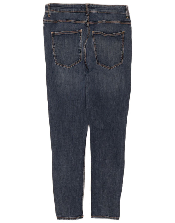 Zara Γυναικείο Skinny Jeans EU 46 2XL W36 L28 Blue