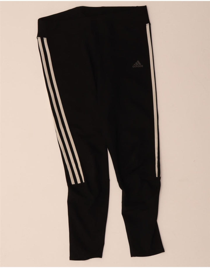 Γυναικεία κολάν ADIDAS Climalite UK 12/14 Medium Black Polyester