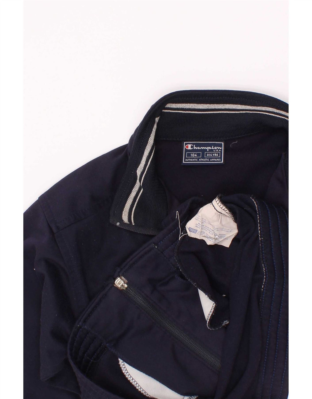 Champion Boys αθλητική φόρμα Top Jacket 3-4 Years Navy Blue Polyester