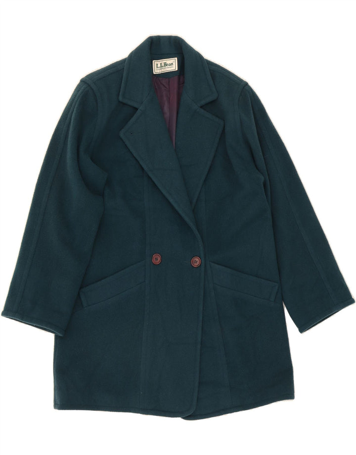 L.L.BEAN Womens Overcoat UK 18 XL Green Vintage L.L.Bean and Second-Hand L.L.Bean from Messina Hembry 