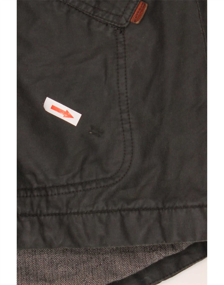 Γυναικείο μπουφάν Parka με κουκούλα Fat Face UK 12 Medium Grey Cotton