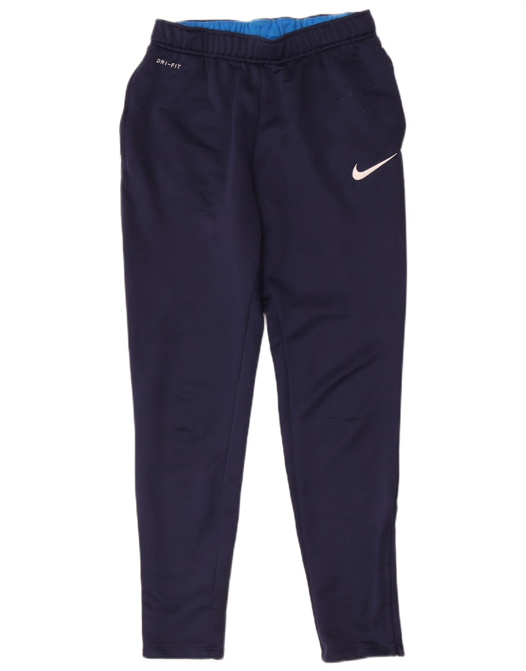 Ανδρικές φόρμες Nike Dri Fit Παντελόνια μεσαίου μπλε ναυτικού πολυεστέρα